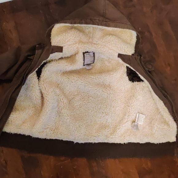 2/$25 Old Navy Hooded Jacket with Faux Fur - Picture 4 of 5